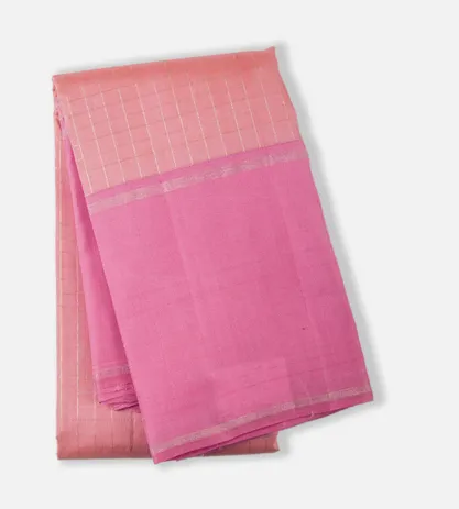 Baby Pink Kanchipuram Silk Saree1