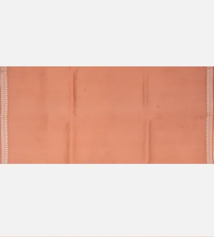 Peach Linen Printed Saree4