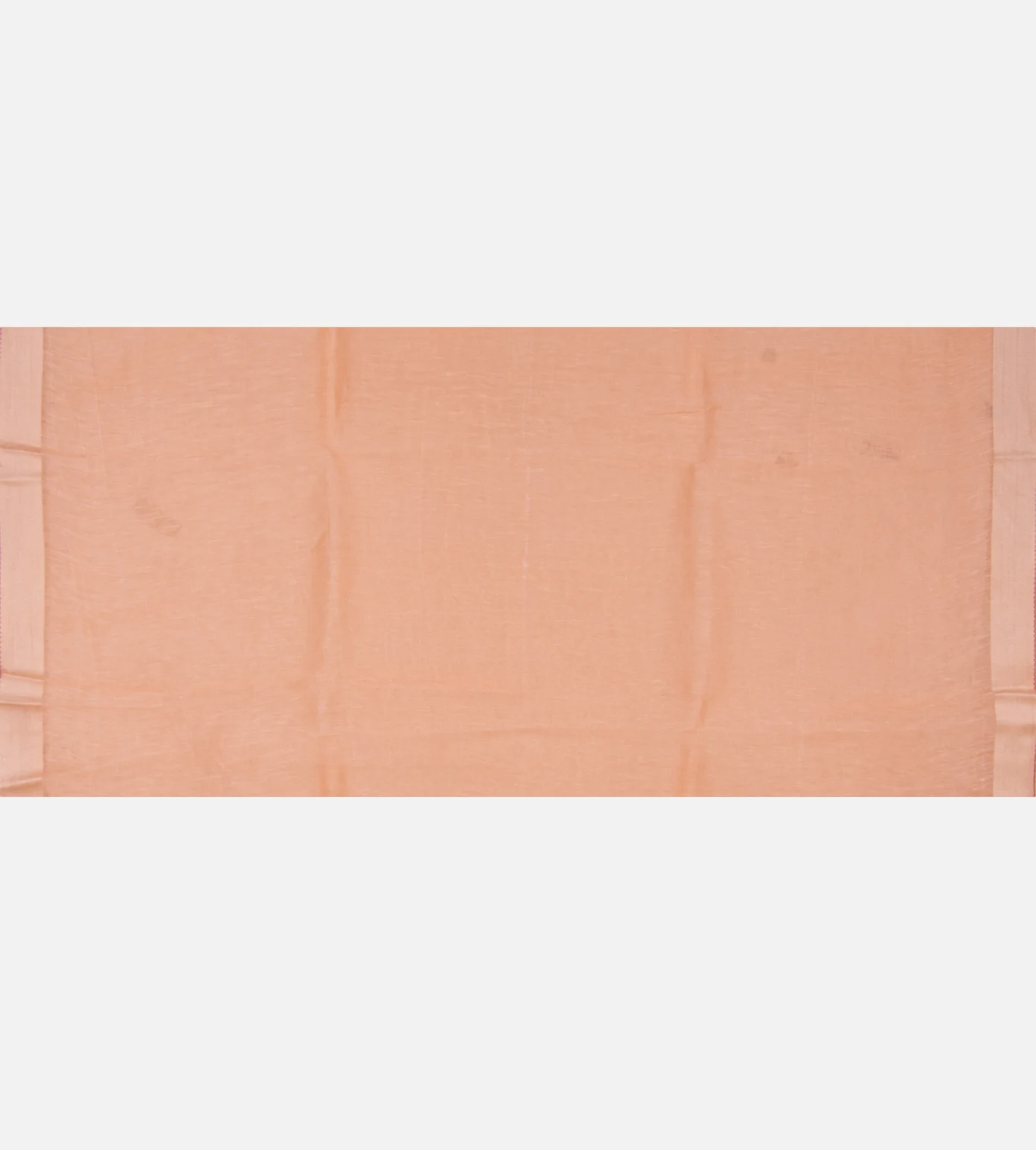 Light Peach Linen Printed Saree4