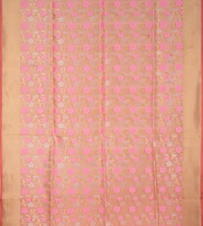 Light Pink Kora Silk Saree2