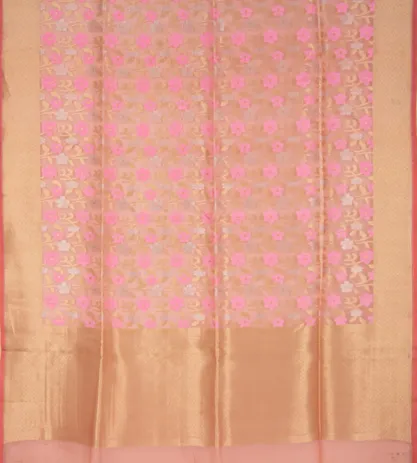 Light Pink Kora Silk Saree3