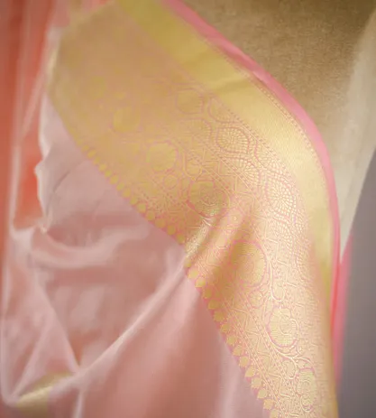Pastel Pink Banarasi Silk Saree3