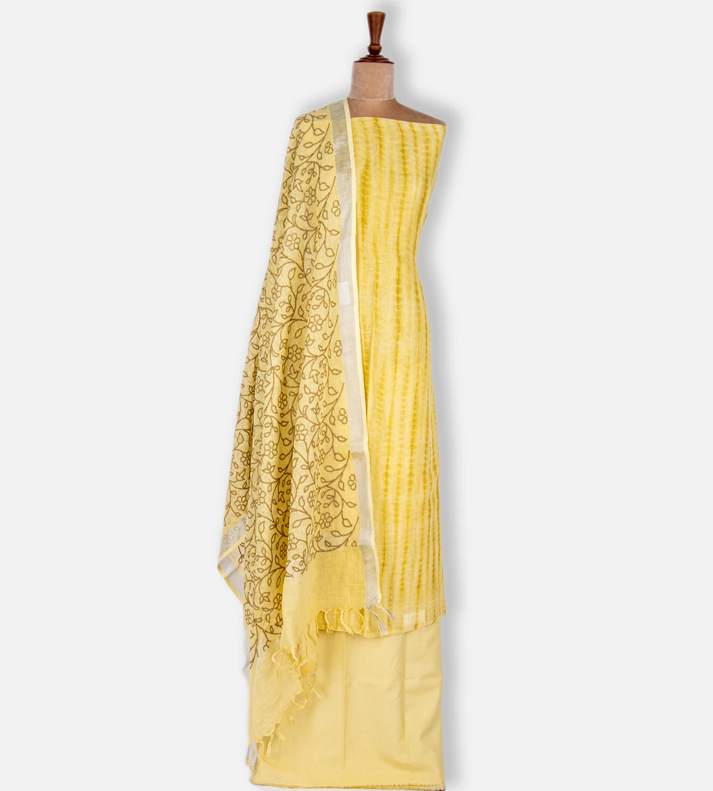 Yellow Linen Salwar1