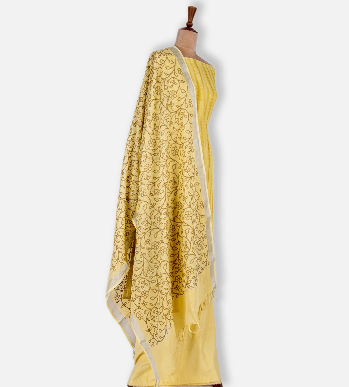 Yellow Linen Salwar2
