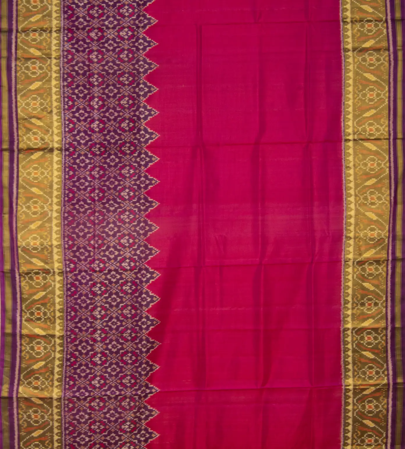 Pink Patola Silk Saree2
