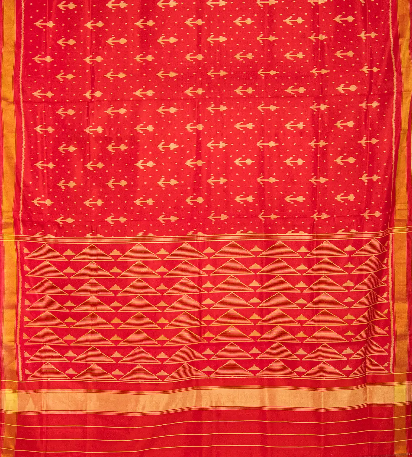 Red Patola Silk Saree3