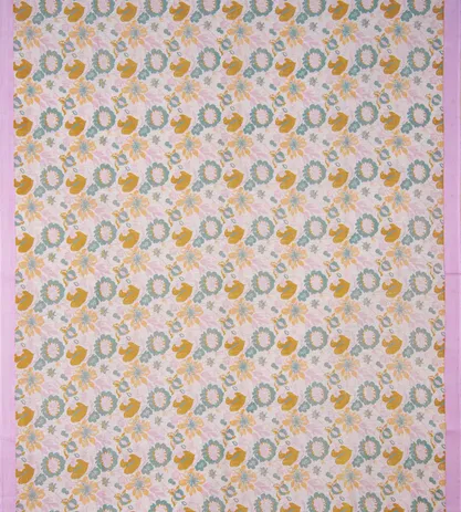 Baby Pink Cotton Saree2