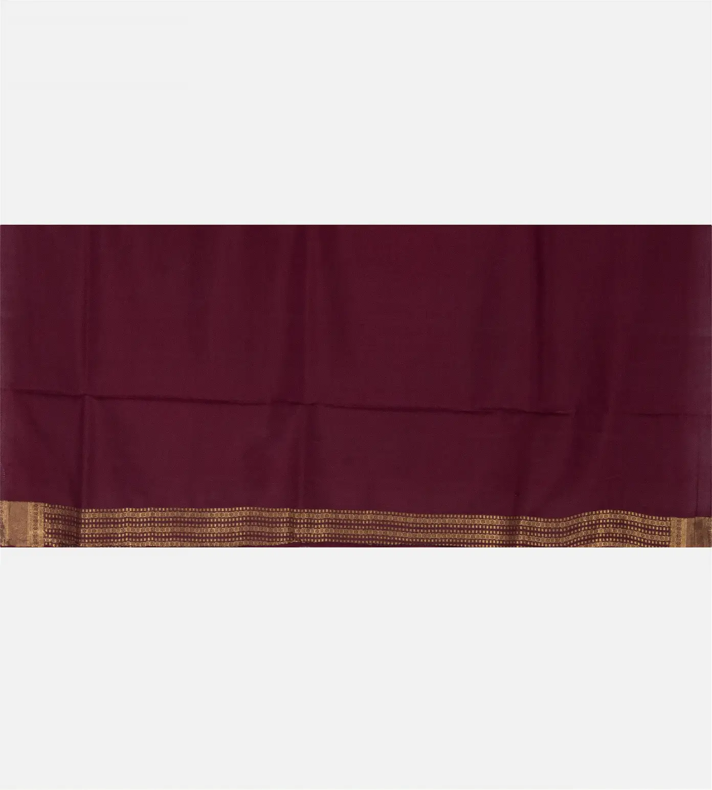 Purple Banaras Crepe Saree4