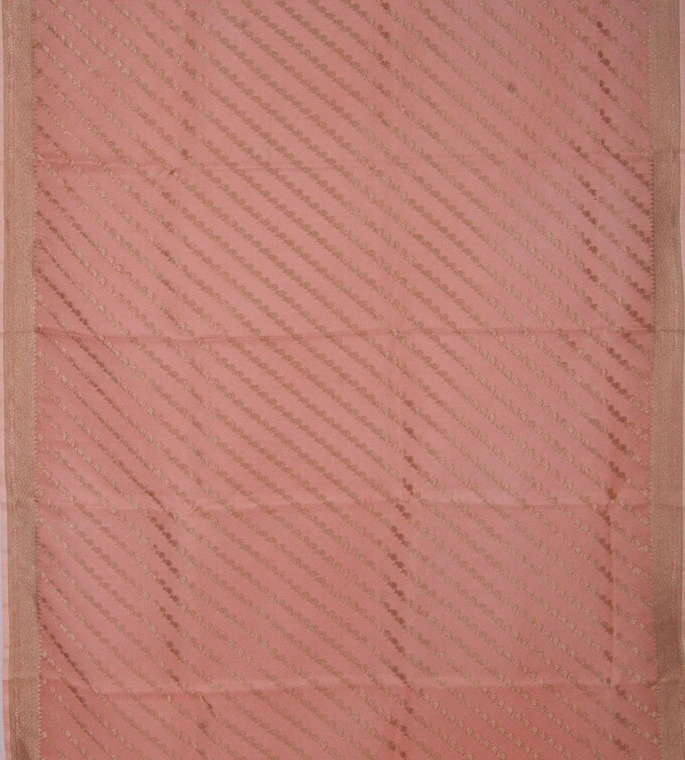 Light Pink Banaras Organza Saree2