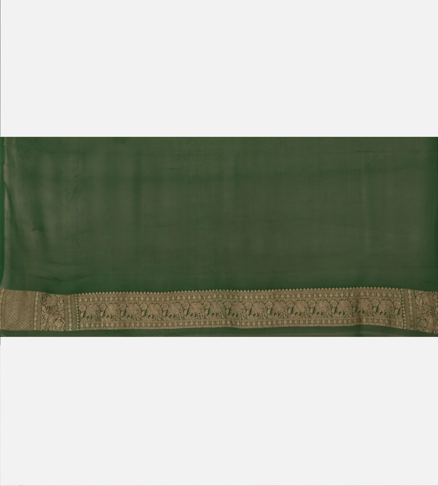 Pink Banaras Georgette Saree4