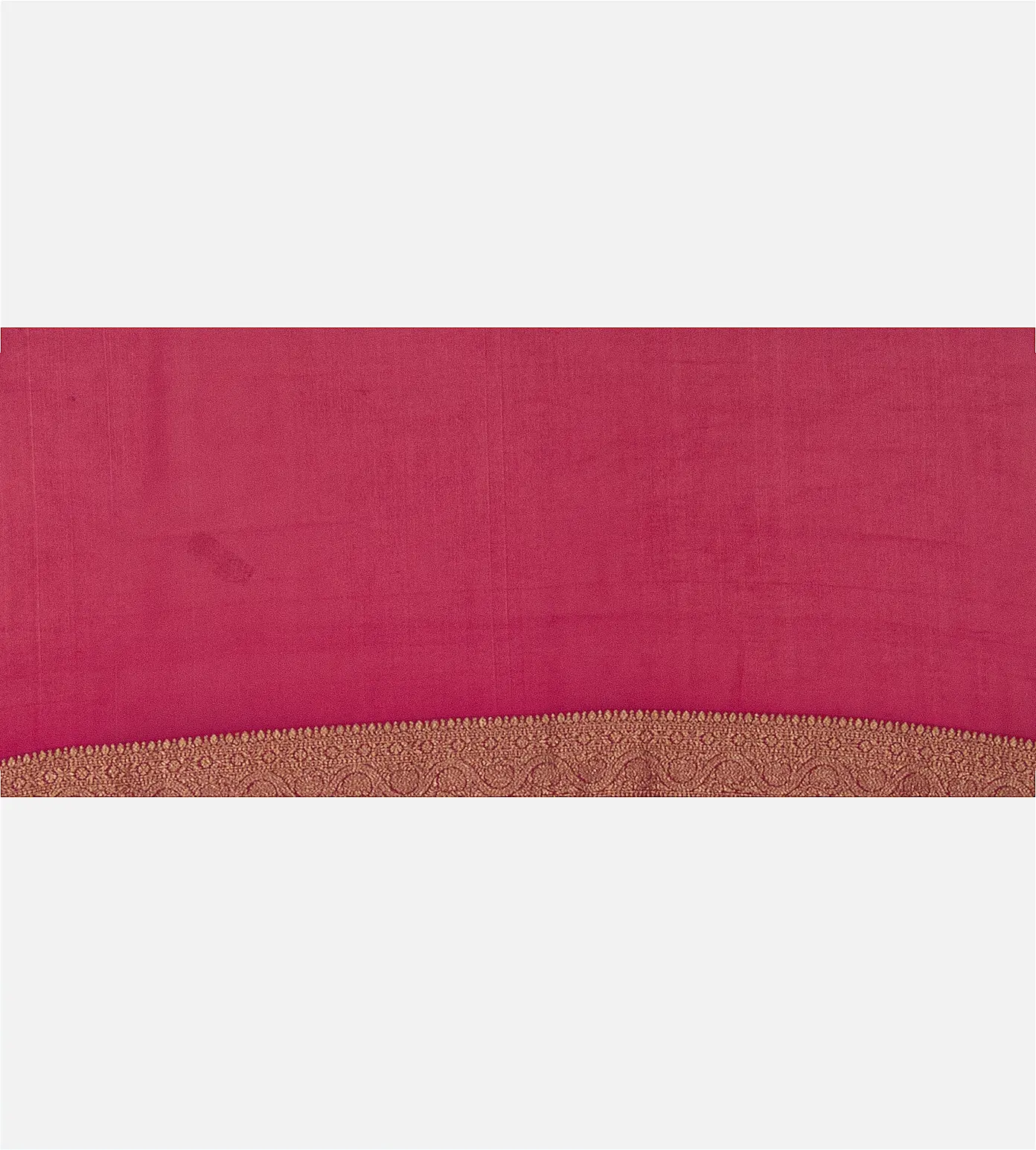 Cobalt Blue Banaras Georgette Saree4