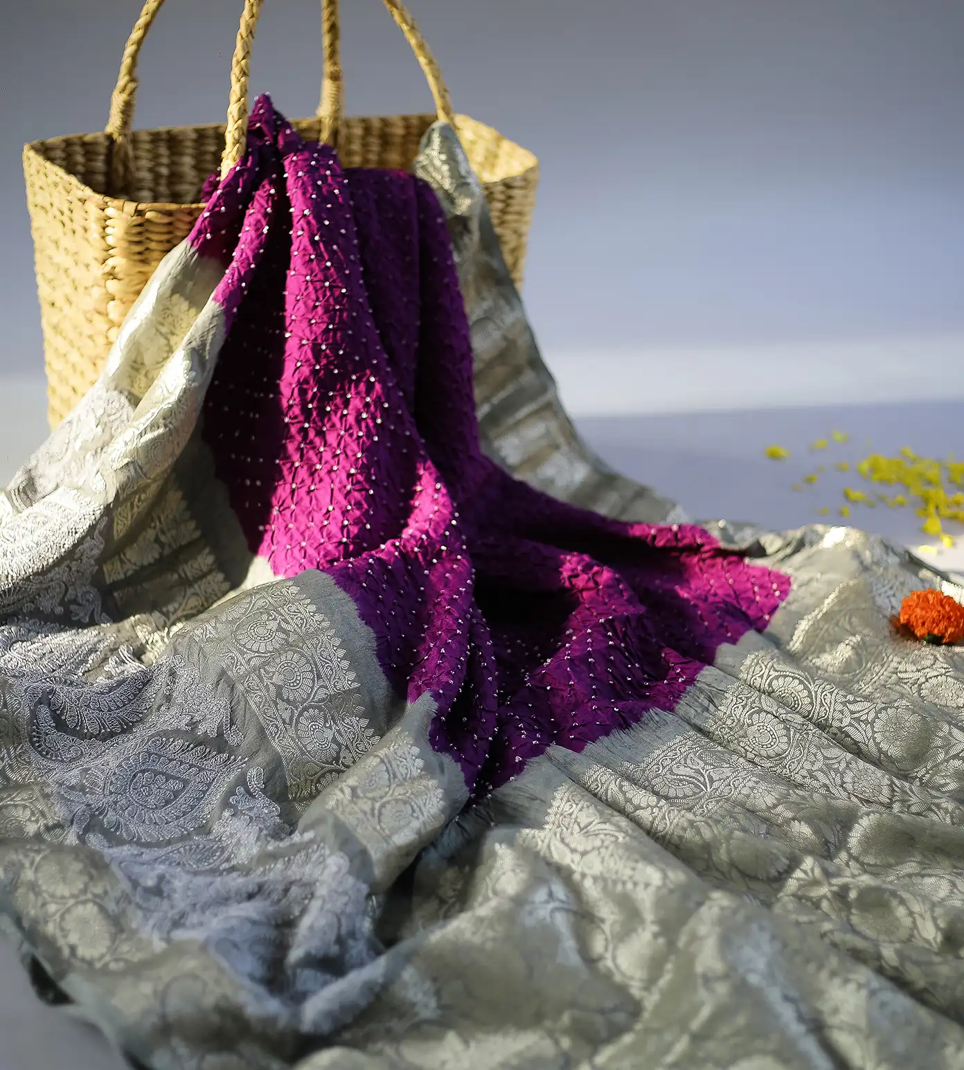 purple-bandhani-chaniya-silk-saree-rv30949-c