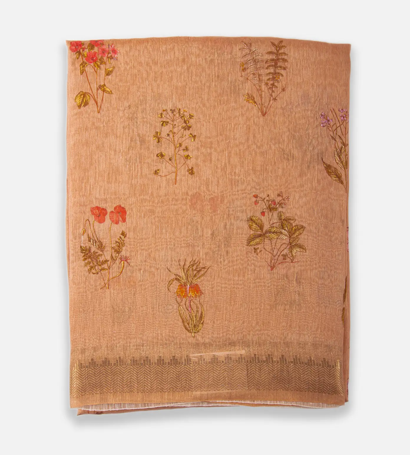 peach-linen-saree-rv33386-a