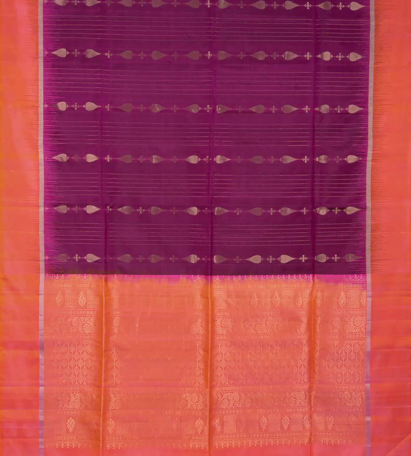 Deep Pink Soft Silk Saree3