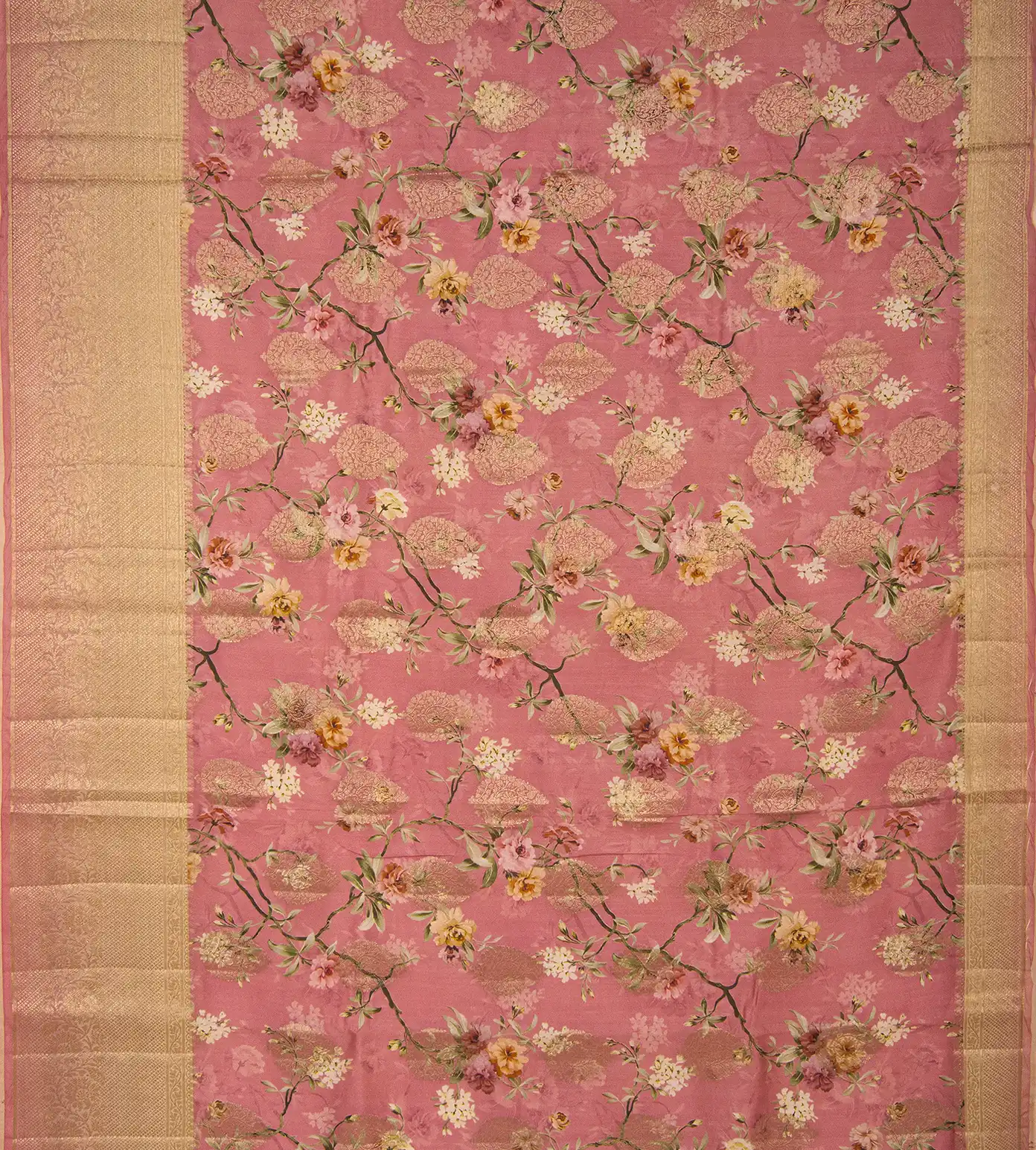 Light Pink Chaniya Silk Saree2