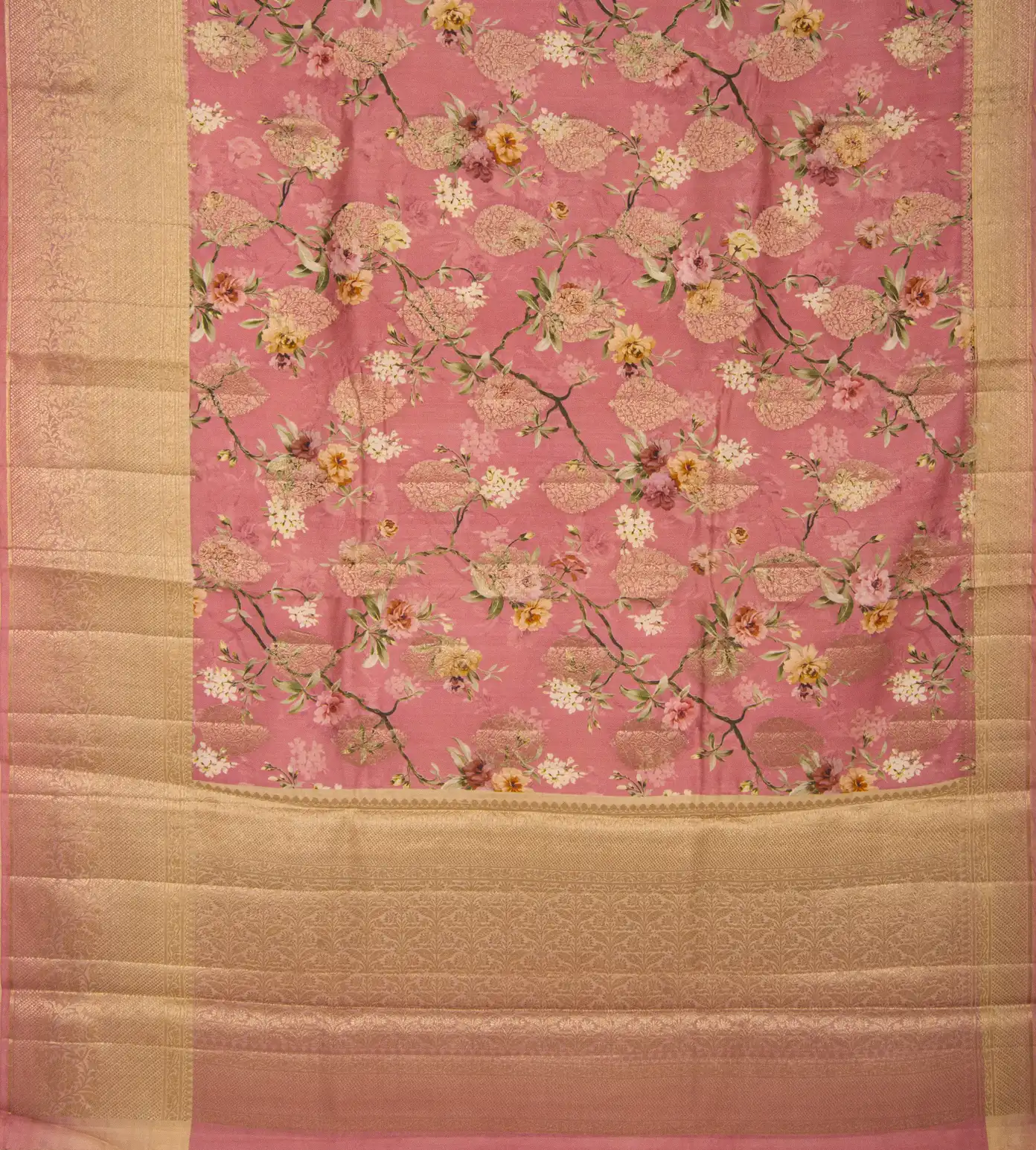 Light Pink Chaniya Silk Saree3