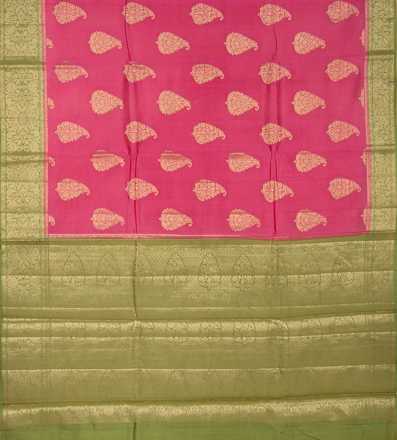 Pink Chaniya Silk Saree3