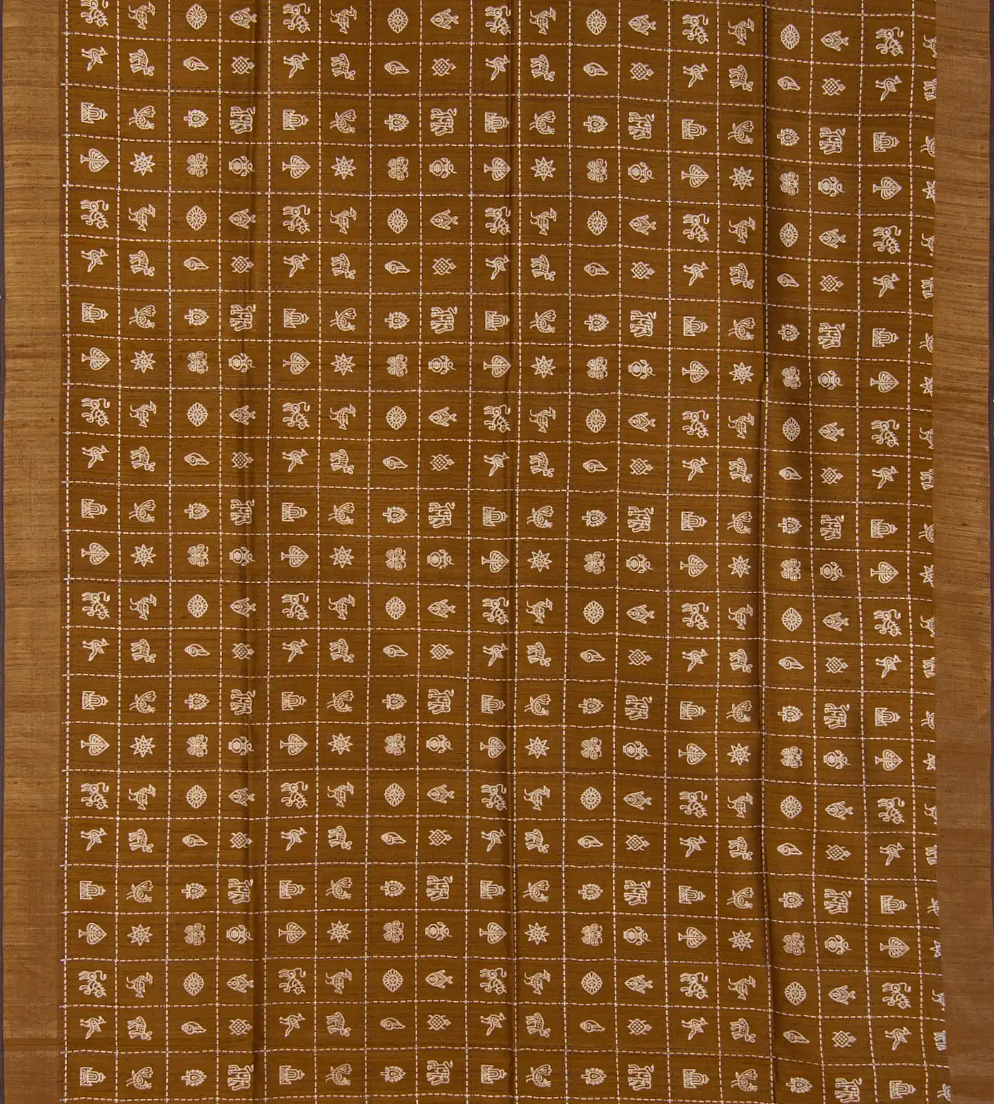 Yellow Tussar Saree2