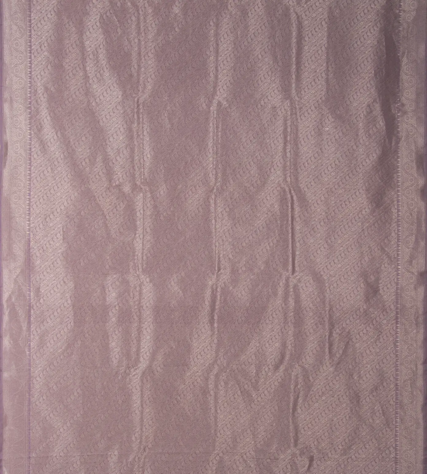 Lavender Banarasi Silk Saree2