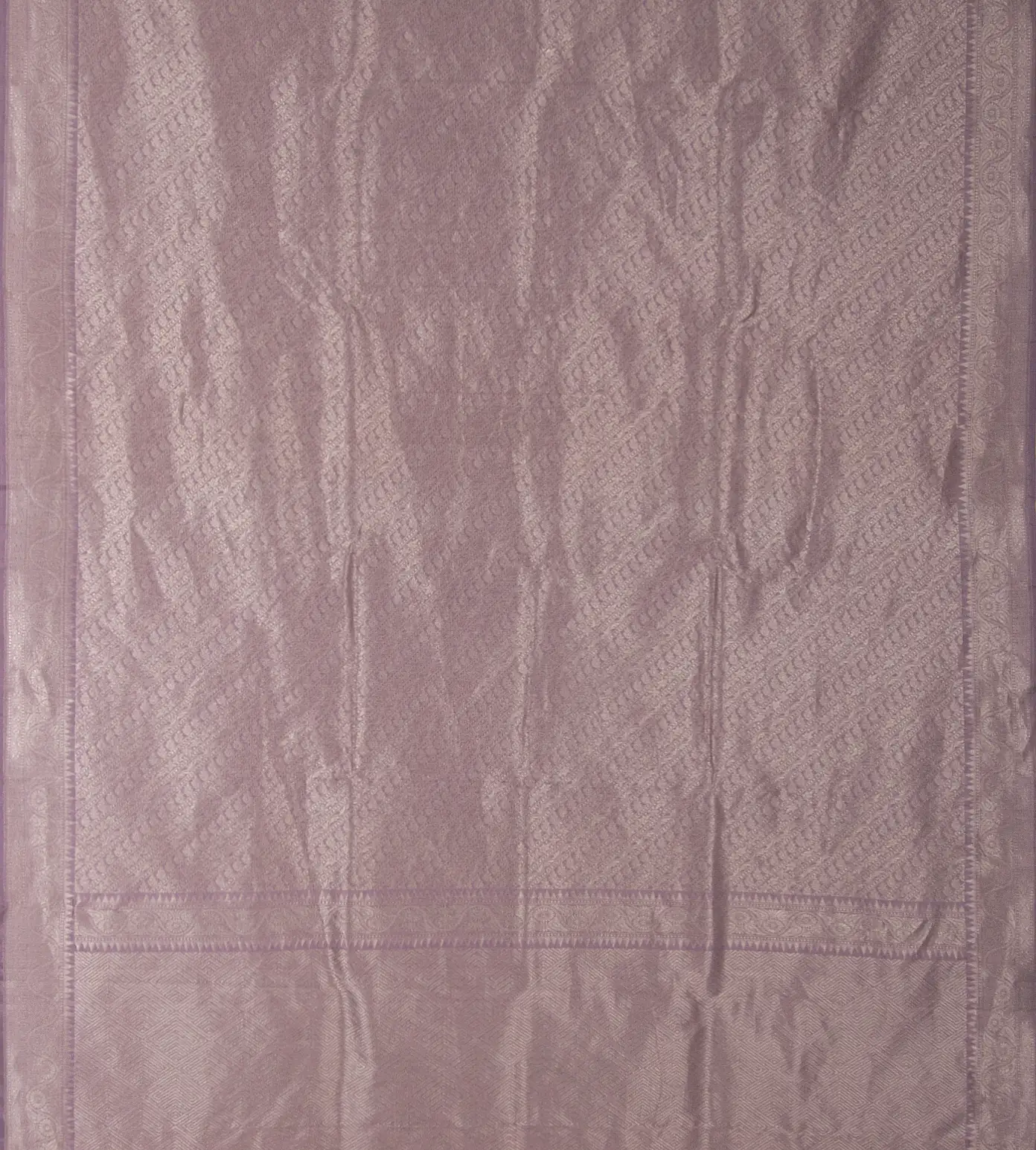 Lavender Banarasi Silk Saree3
