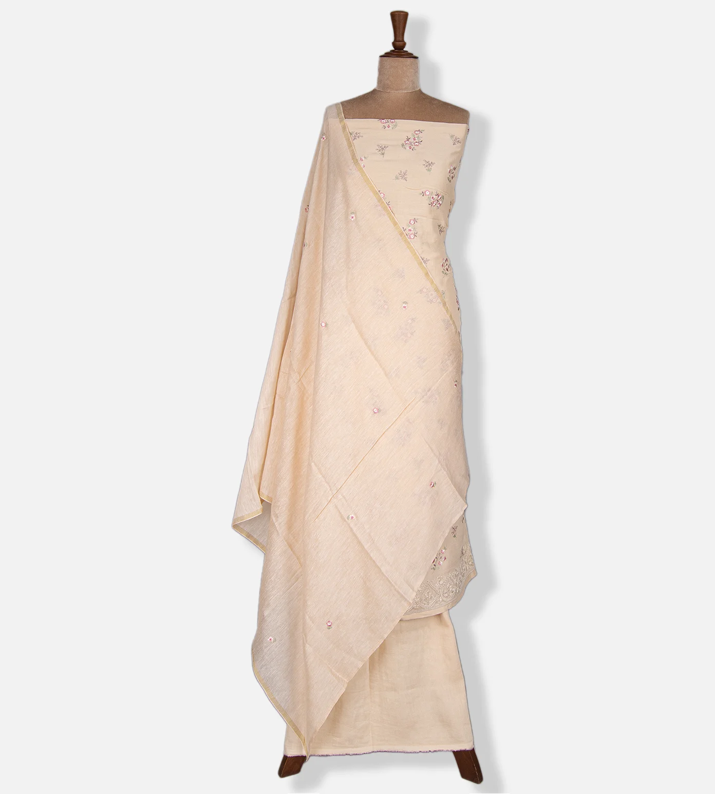 Light Beige Cotton Salwar2