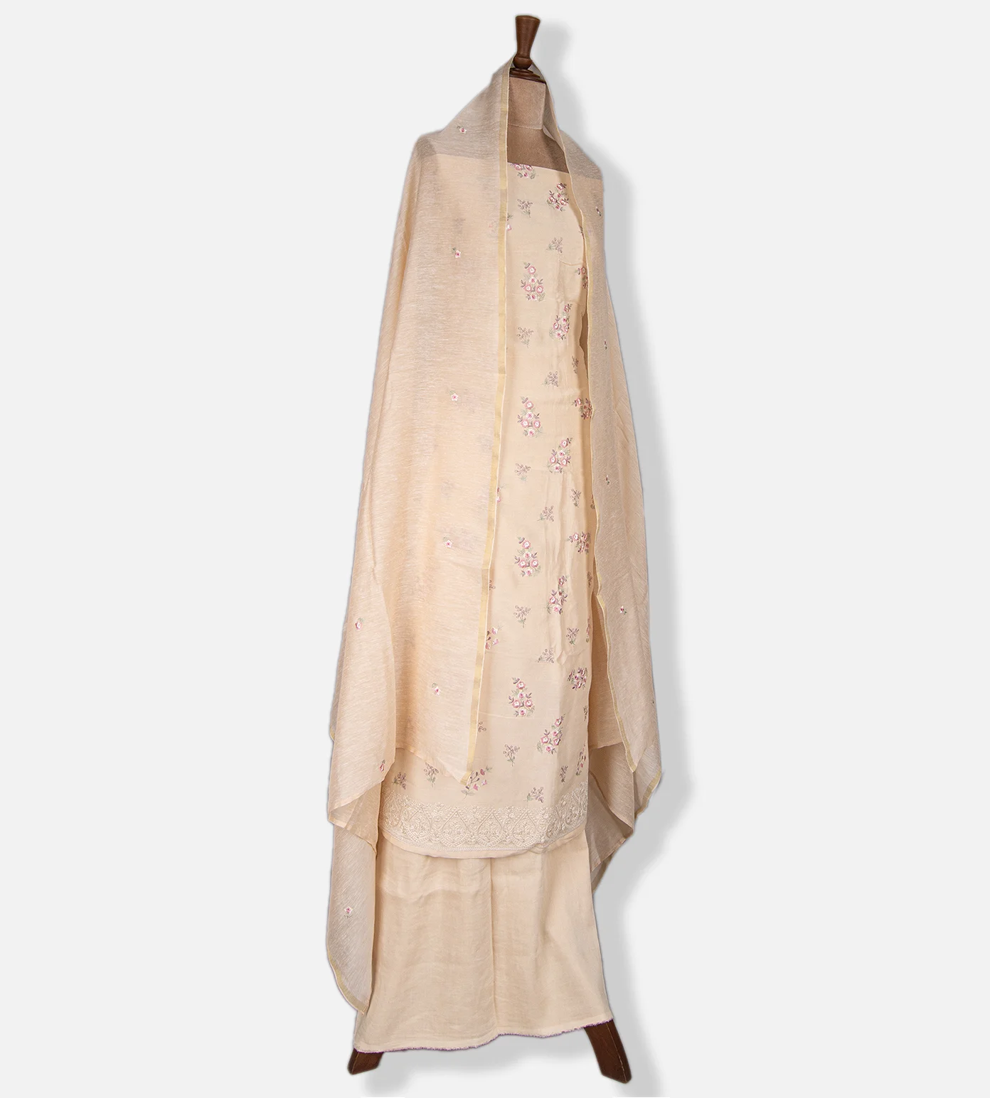 Light Beige Cotton Salwar3