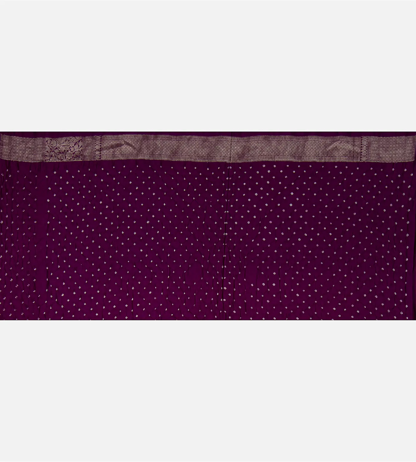 Pink Chaniya Bandhani Saree4