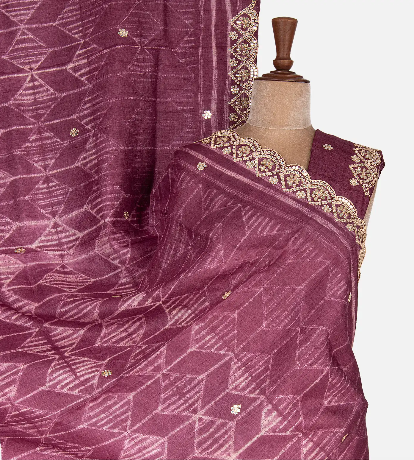 Shibori Saree - Shibori Sarees Online, Shibori Print Sari in India l iTokri  आई.टोकरी