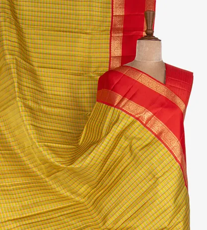 Multi Colour  Kanchipuram Silk Saree1