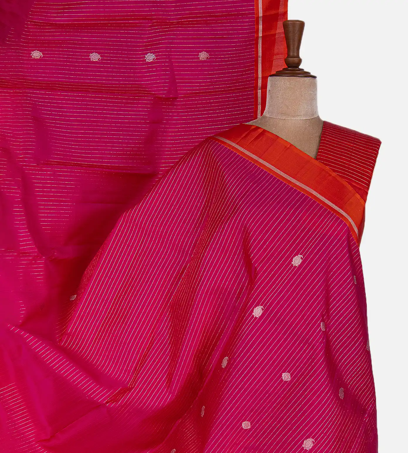 Pink Kanchipuram Silk Saree1
