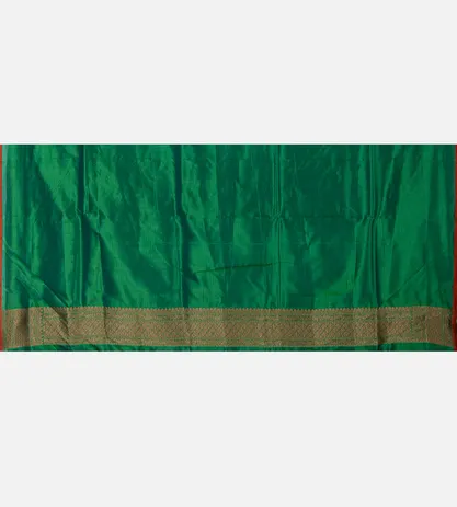 Green Banarasi Silk Saree4