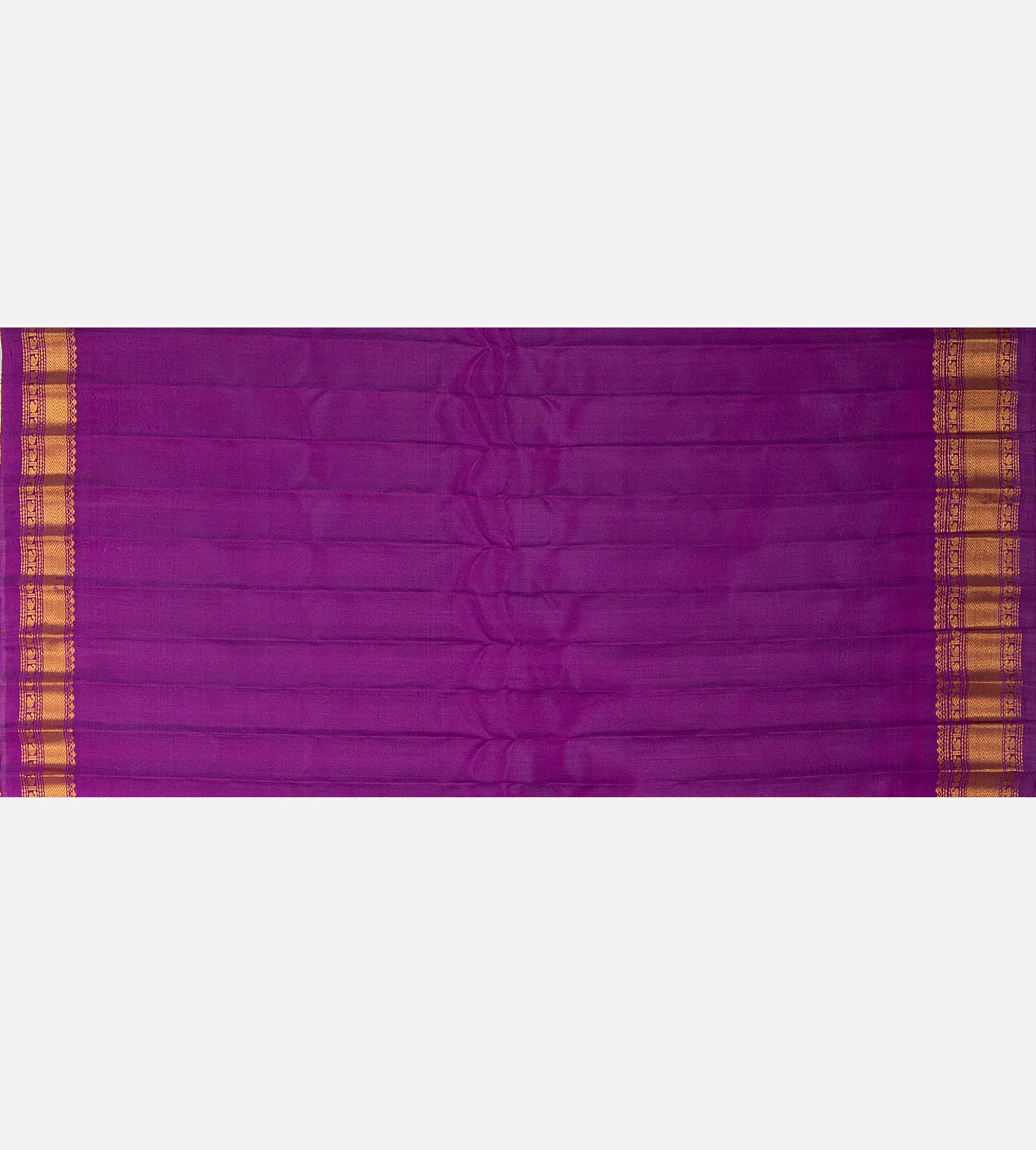 Deep Blue Gadwal Silk Saree4