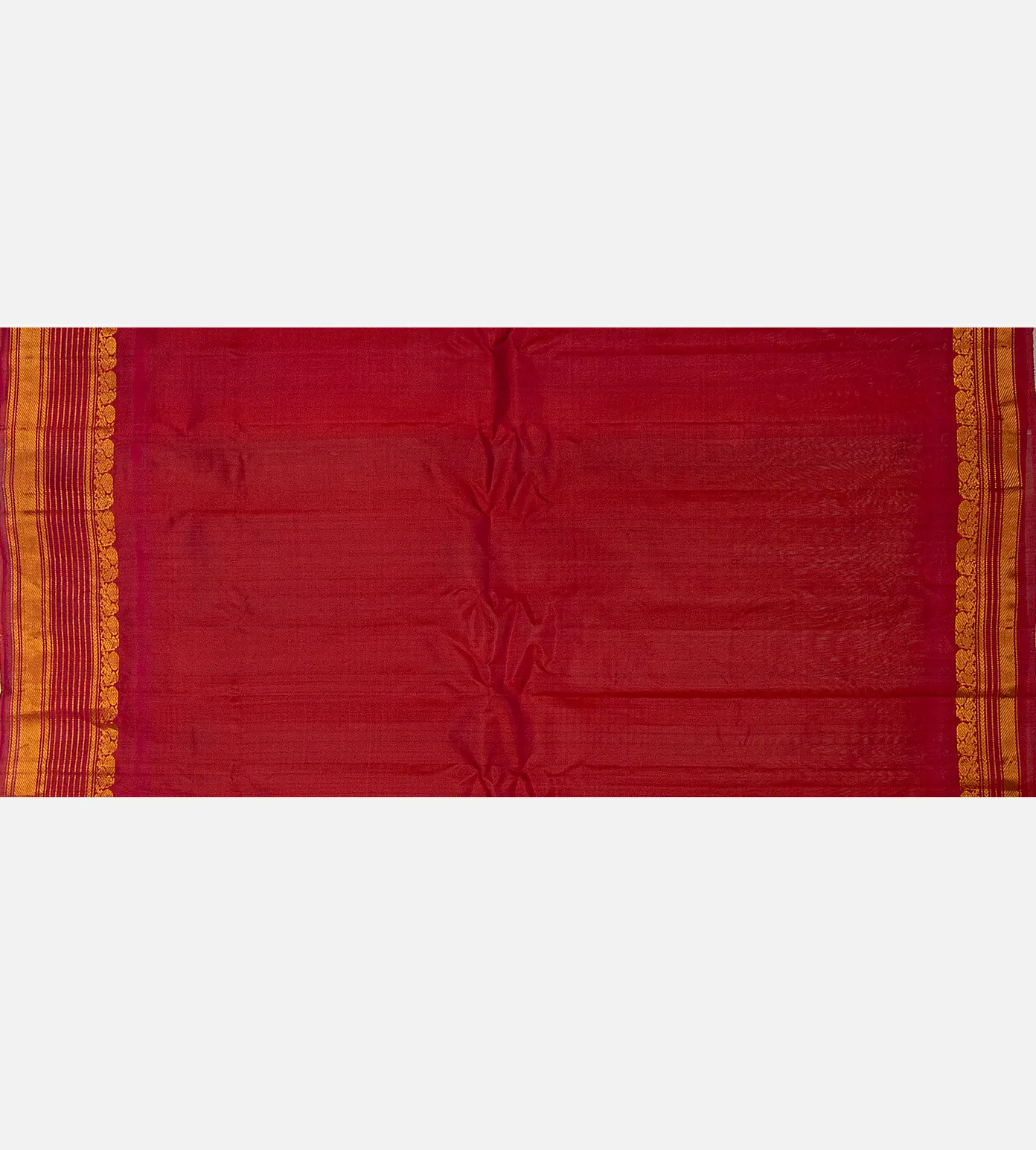 Green and Yellow Gadwal Silk Saree4