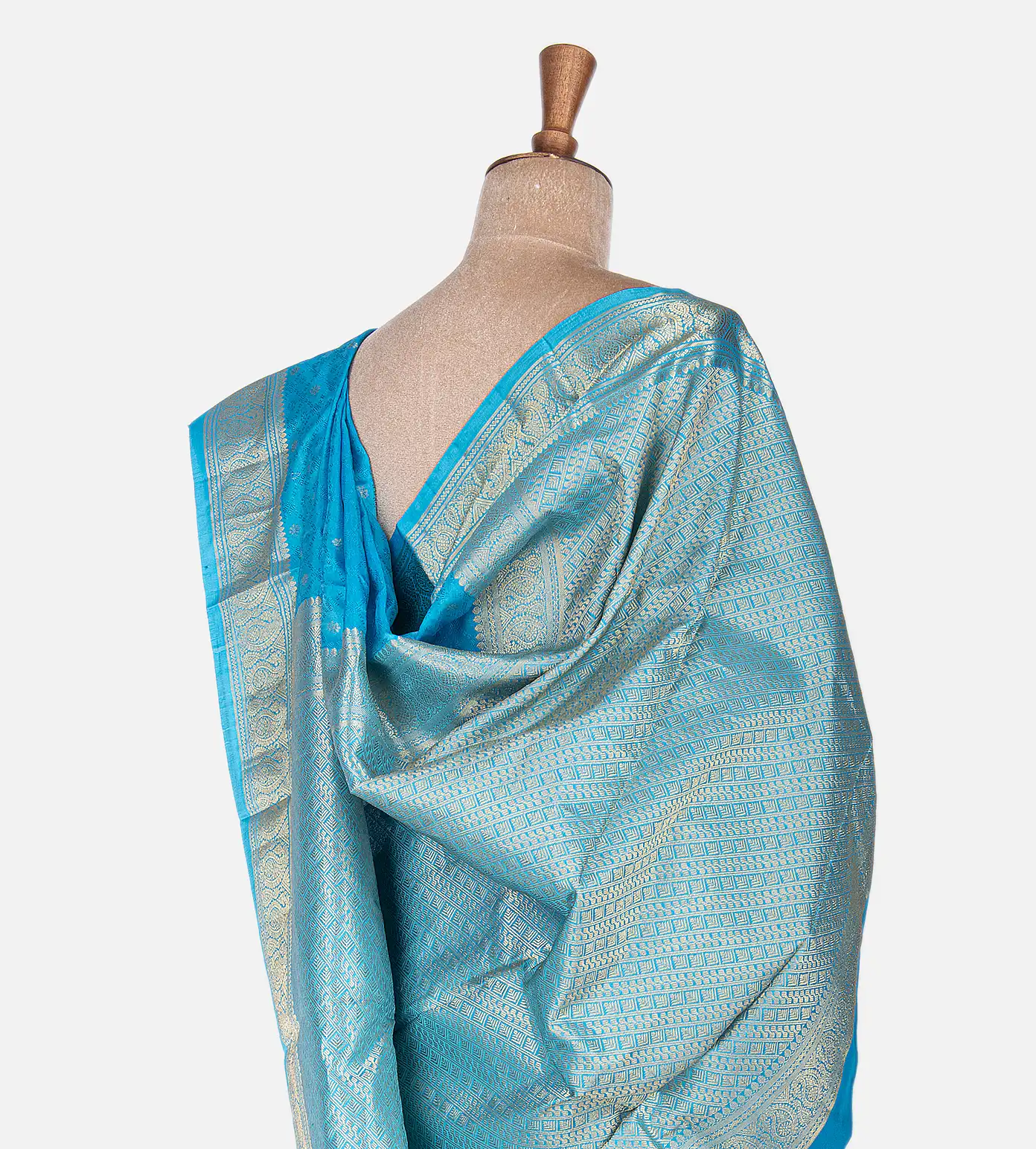 Light Blue Soft Silk Saree3