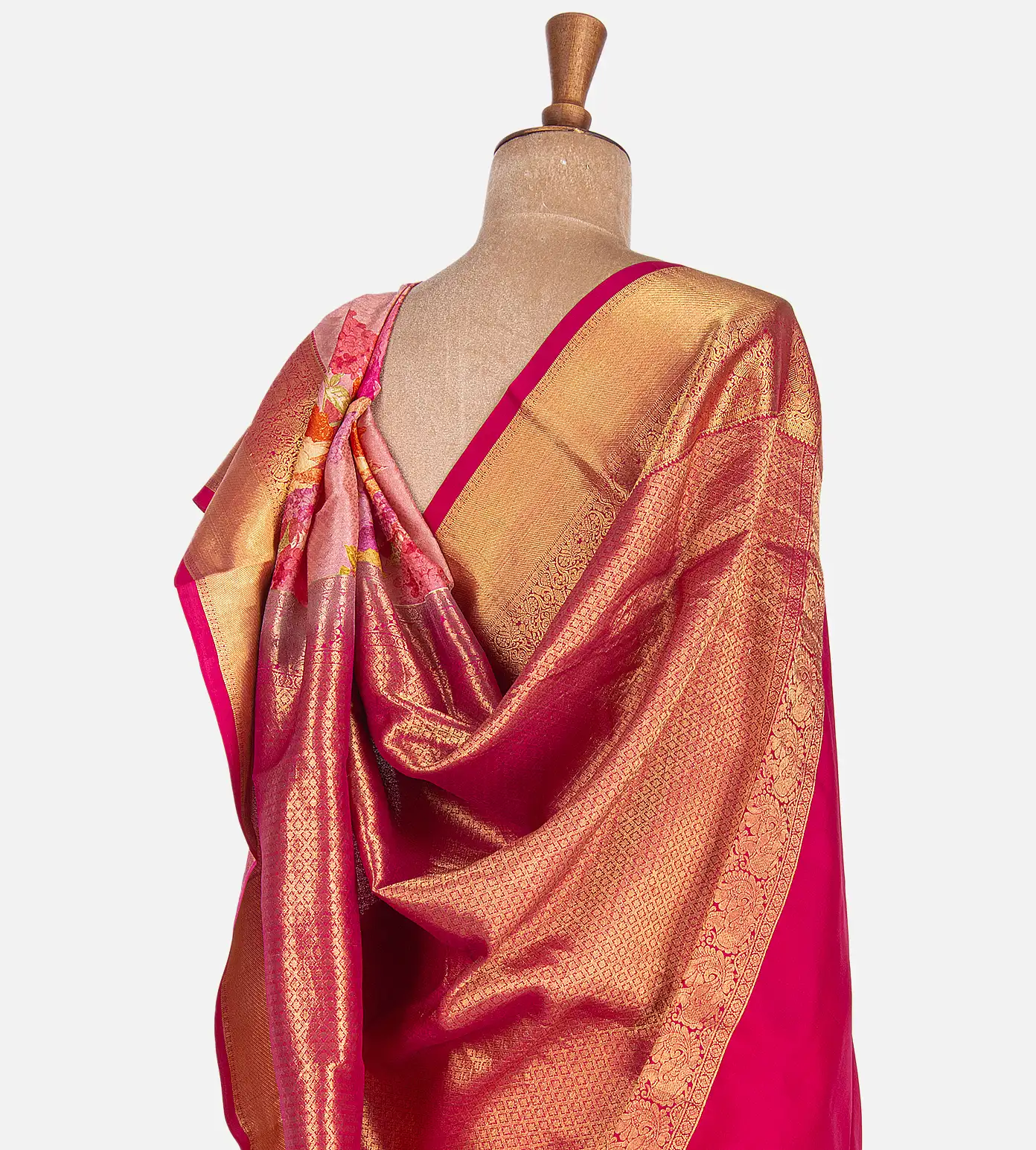 Pastel Pink Soft Silk Saree3