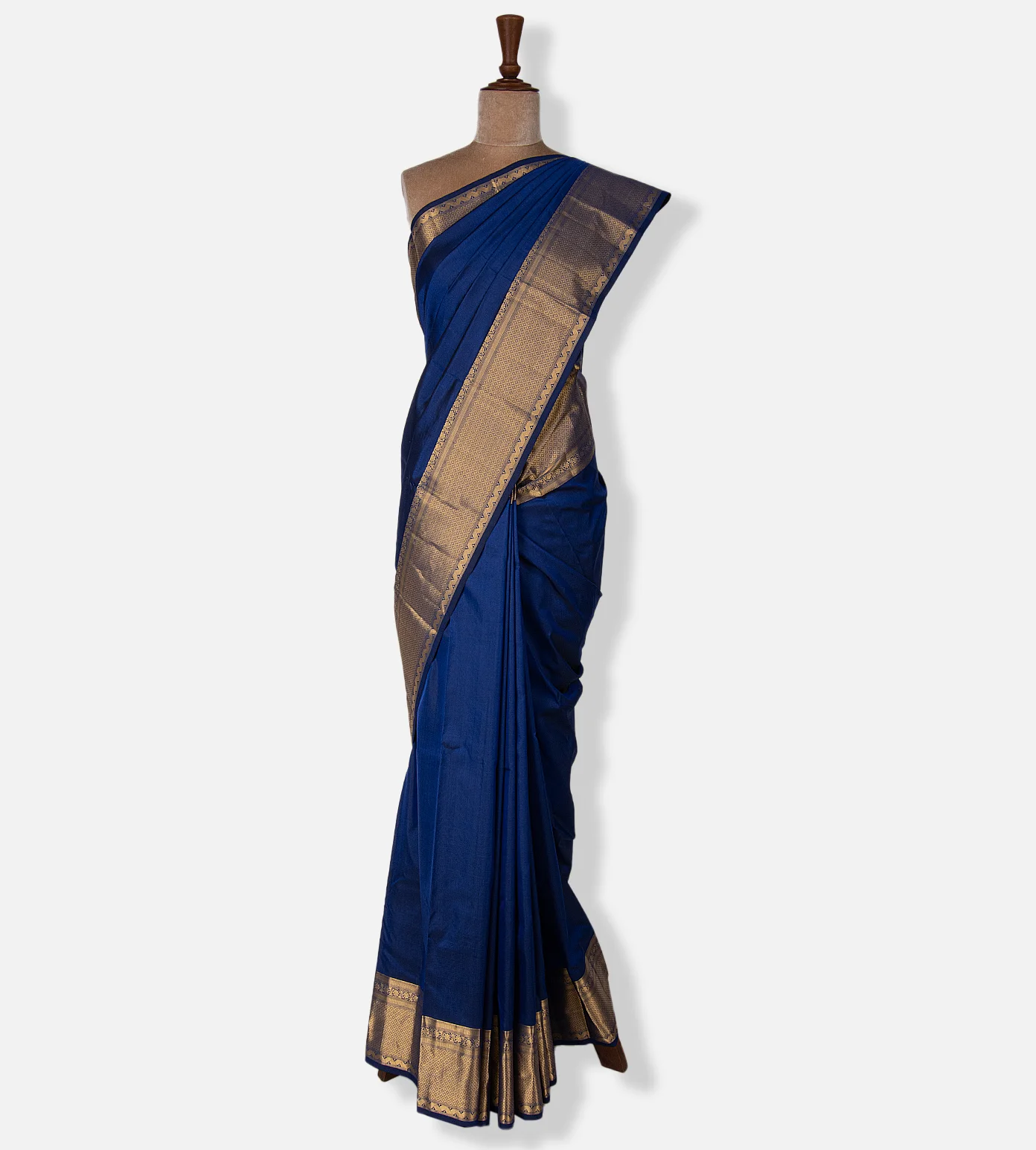 Blue Soft Silk Saree2