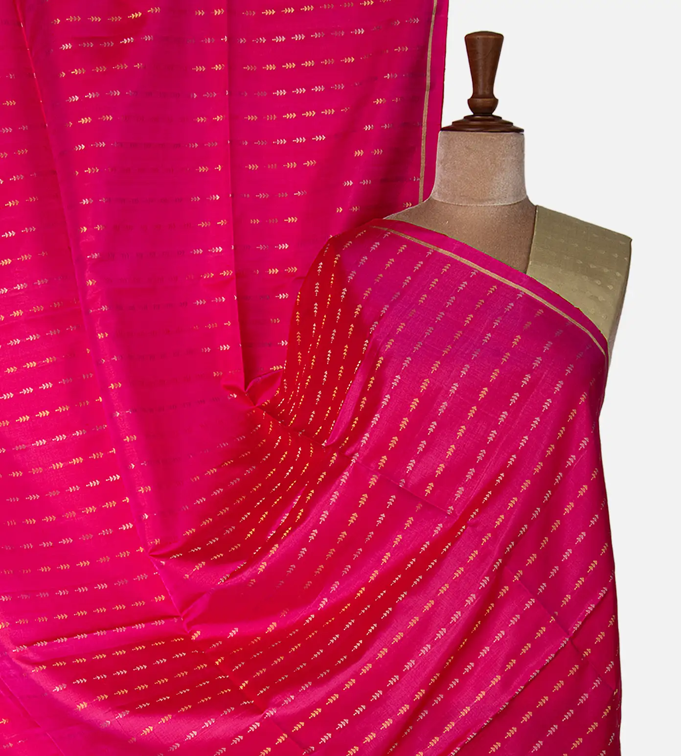 Pink Soft Silk Saree1