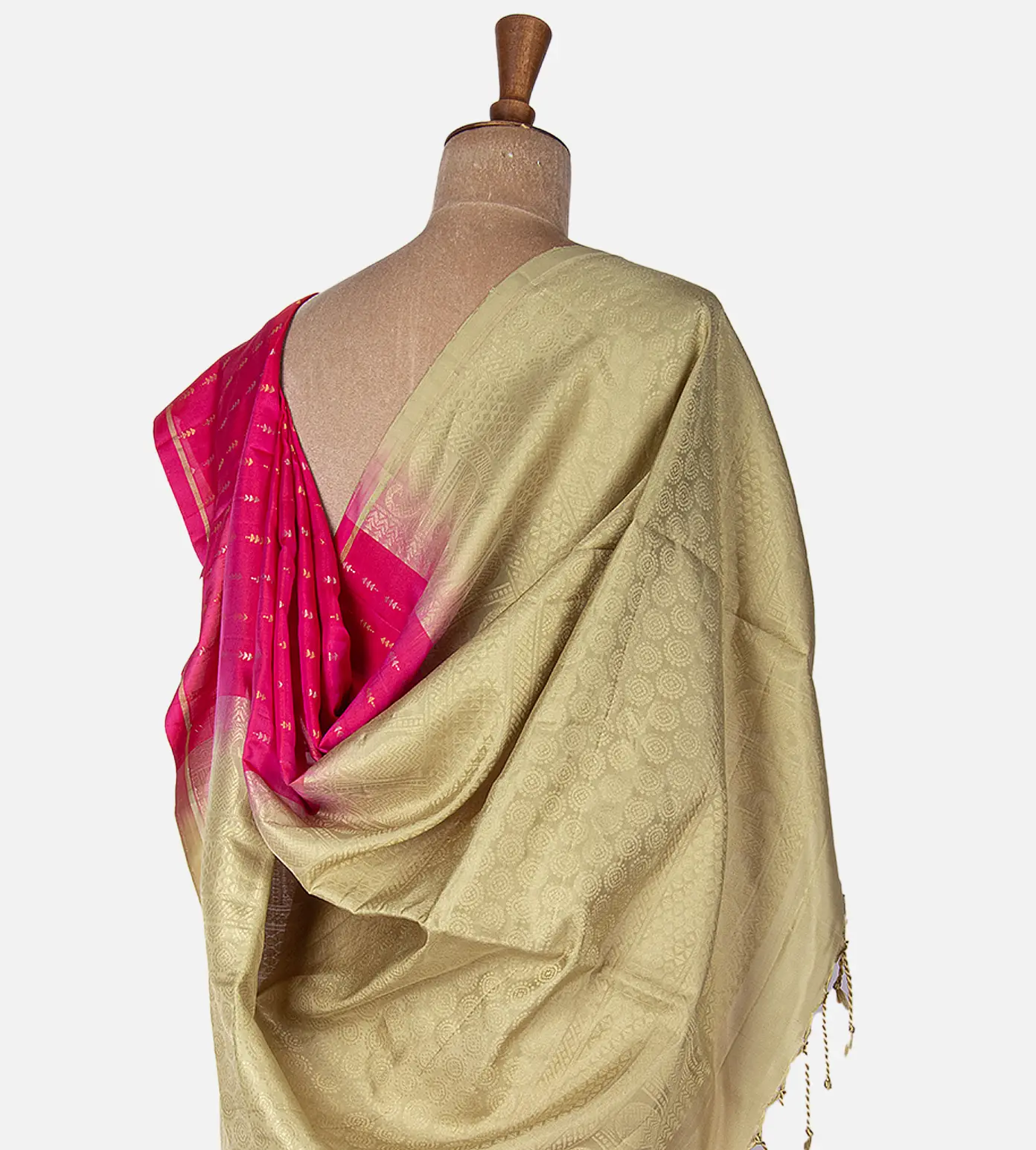 Pink Soft Silk Saree3