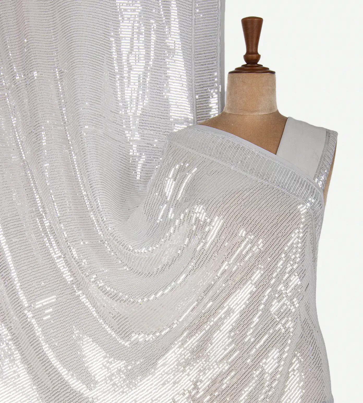 Grey Georgette Saree1