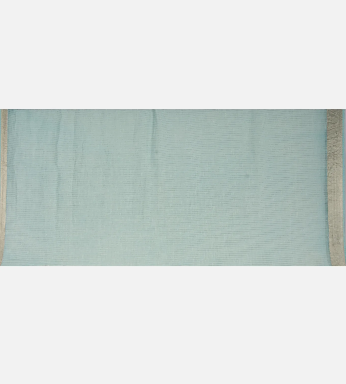 Pastel Blue Linen Saree4