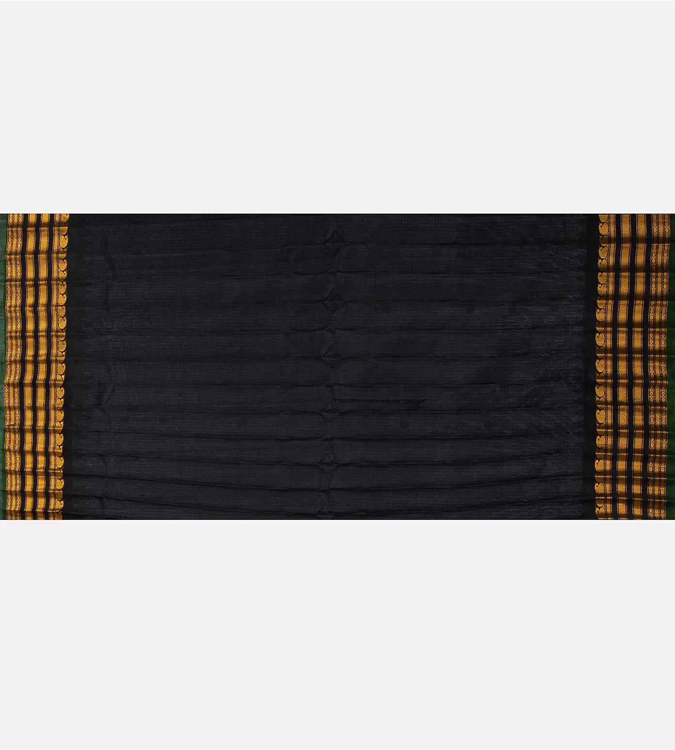 Light Blue Gadwal Silk Saree4