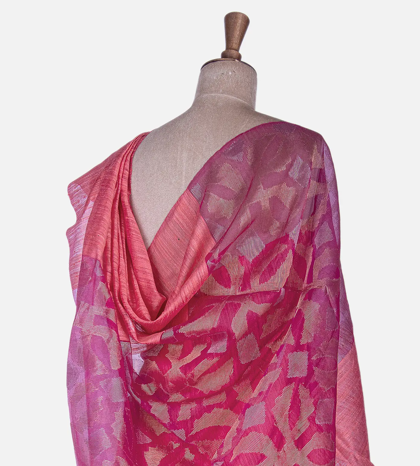 rouge-pink-tussar-saree-rv26425-c