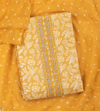 Yellow Soft Cotton Salwar1