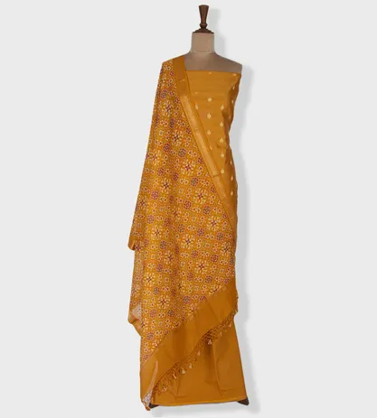 Yellow Banarasi Cotton Salwar2
