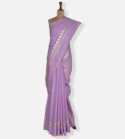 Lavender Kanchipuram Silk Saree2