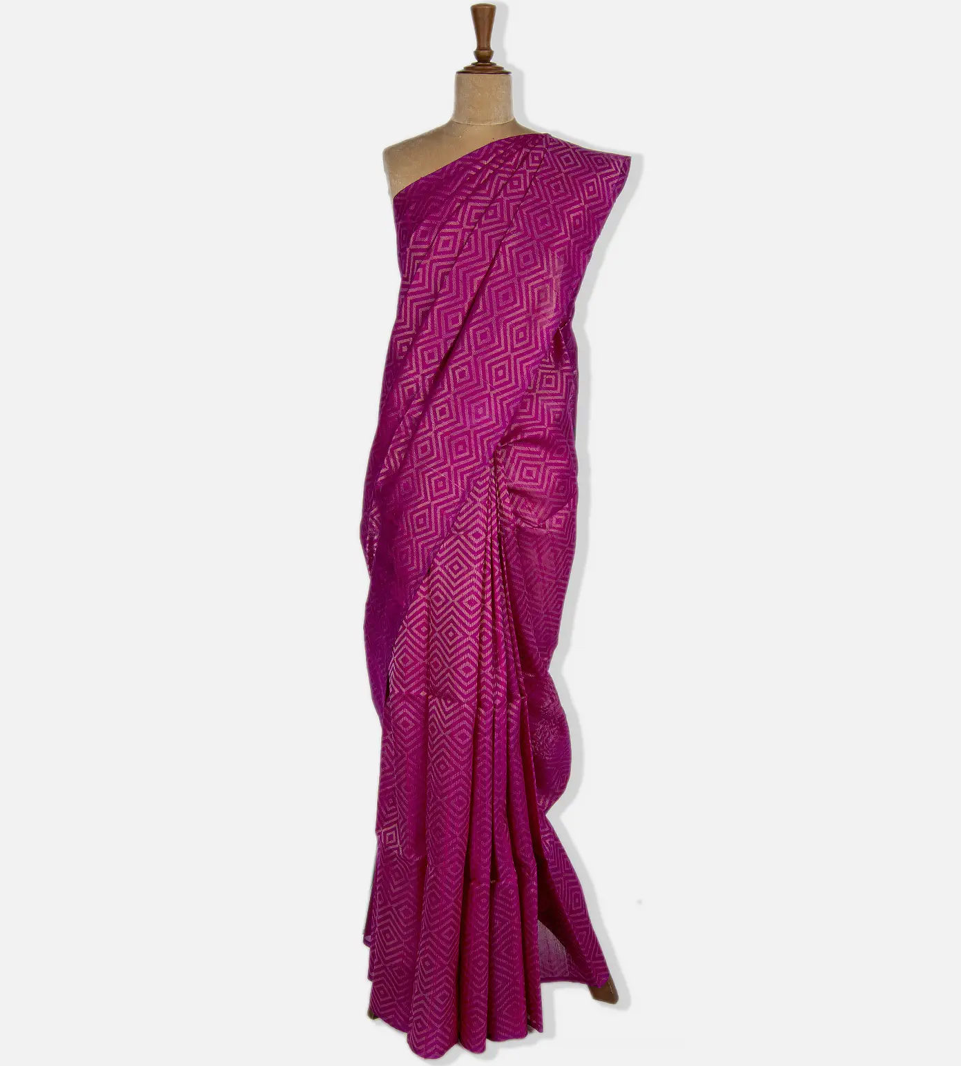 Pink Raw Silk Saree2
