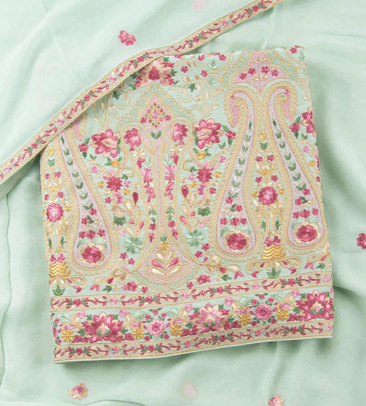 Pastel Green Crepe Salwar1