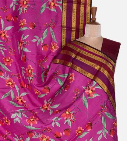 Pink Kanchipuram silk saree1