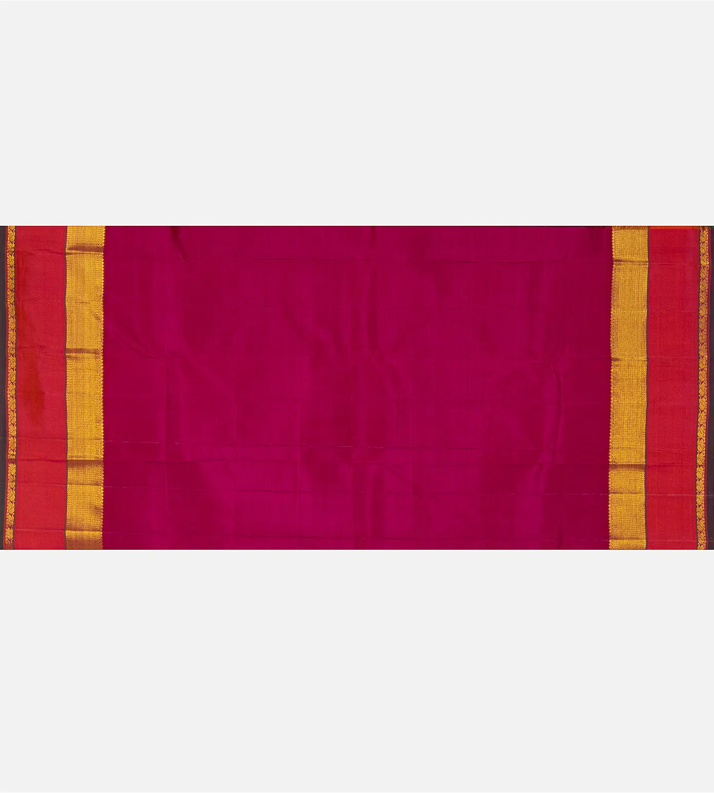 Dark Pink Kanchipuram Silk Saree4