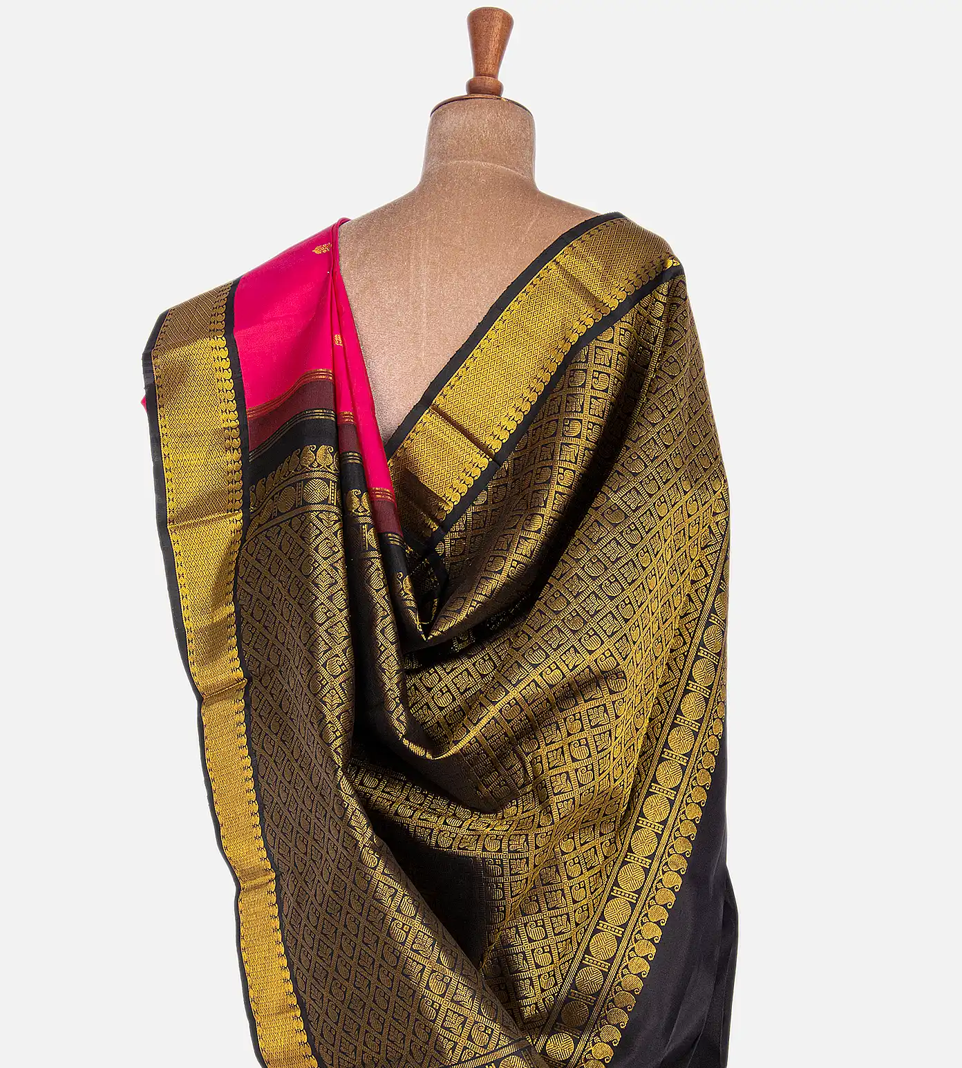 Pink Kanchipuram Silk Saree3